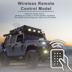 8-Channel Wireless Version Switch Panel Assembly Wide Application for Off-road SUV UTV Truck Boat