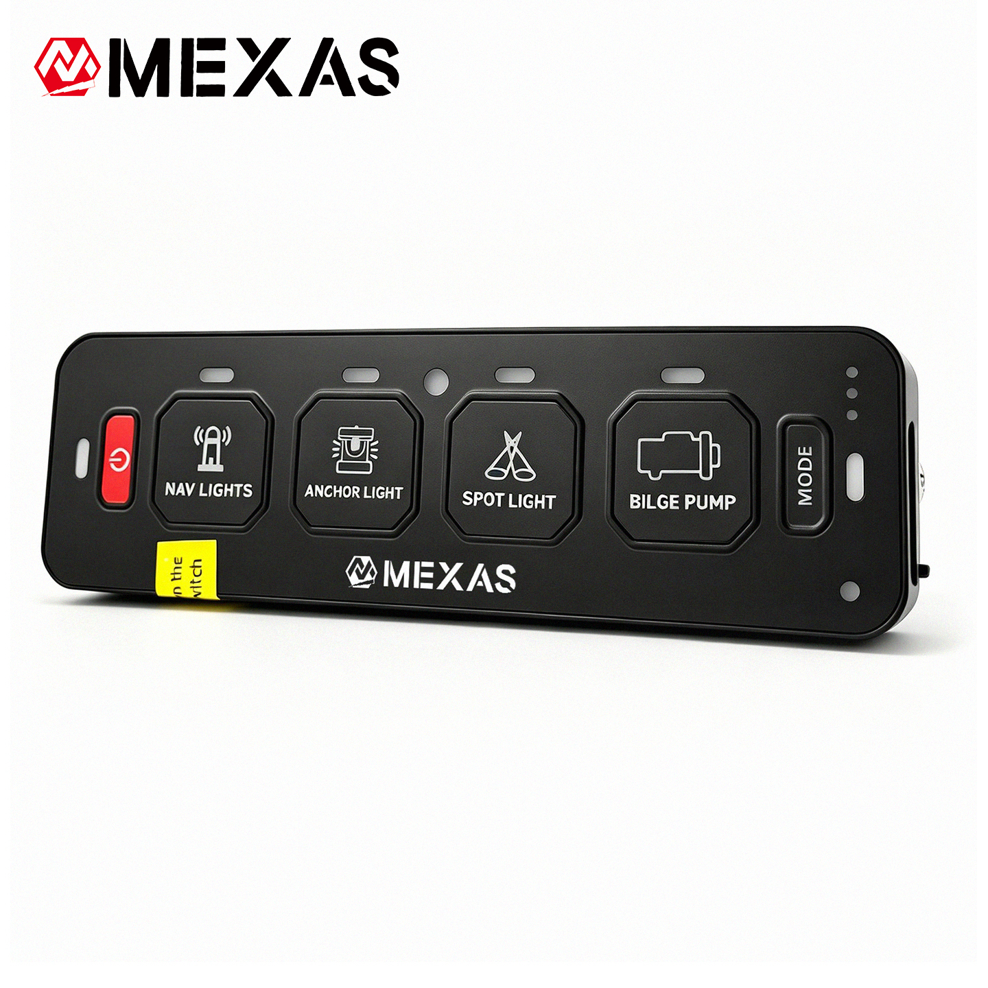 4 Gang Slim Series Wireless Switch Panel Assembly