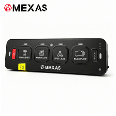4 Gang Slim Series Wireless Switch Panel Assembly