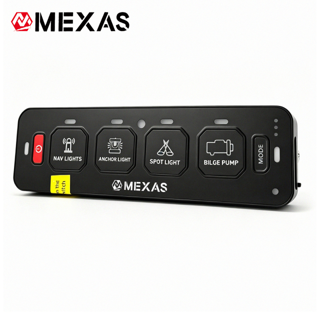 4 Gang Slim Series Wireless Switch Panel Assembly
