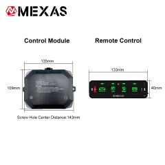 4 Gang Slim Series Wireless Switch Panel Assembly