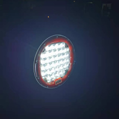 8.8" Round 96 Watts LED Working Light for Truck Tractor Trailer Boat Engineering Vehicles