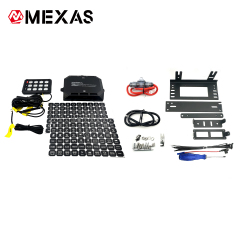 12-Channel Wired Version Switch Panel Controller Assembly for 12V & 24V Vehicles