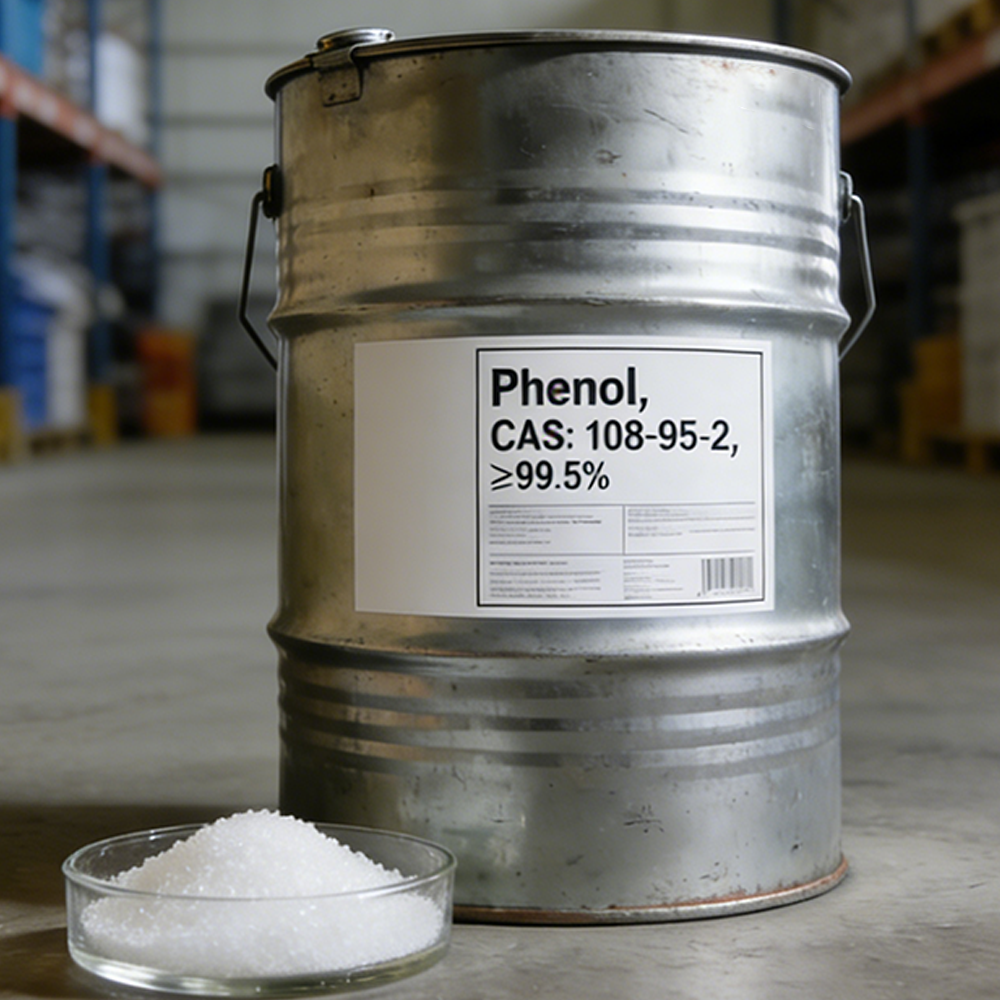 Phenol(CAS:108-95-2) Bulk Industrial Chemical Supplier - Basic Aromatic Chemical Raw Material for Resin Synthesis, Pharmaceutical Intermediates and Disinfectants