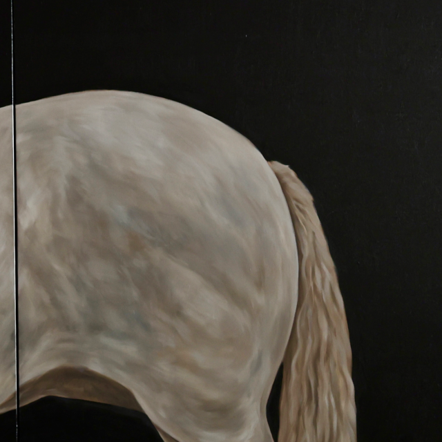 Wait – Contemporary Horse Artwork,UnNamed Art,Wait | Contemporary Horse Artwork