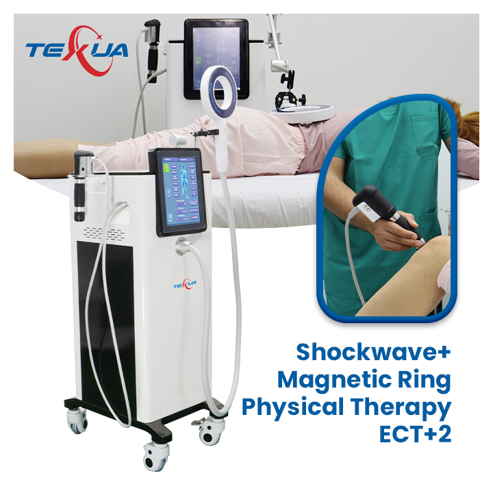 ECT+2 Shockwave+Magnetic Therapy Machine
