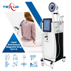 ECT+5 Shockwave+Magnetic Therapy Machine+Laser