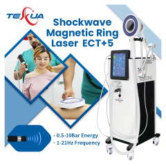 ECT+5 Shockwave+Magnetic Therapy Machine+Laser