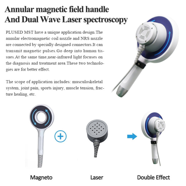EC80+2 Magnetic+Laser Therapy Machine