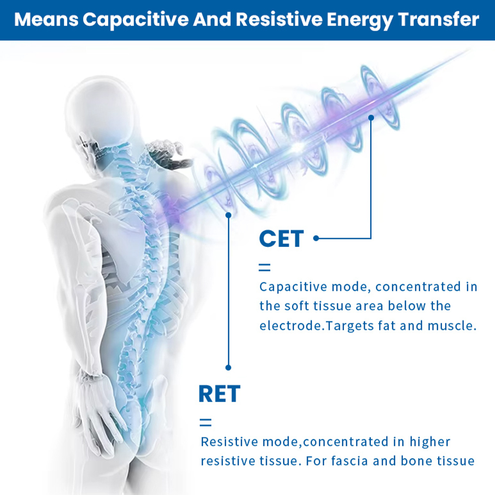 448K+2EMS  Tecar+EMS Therapy Machine