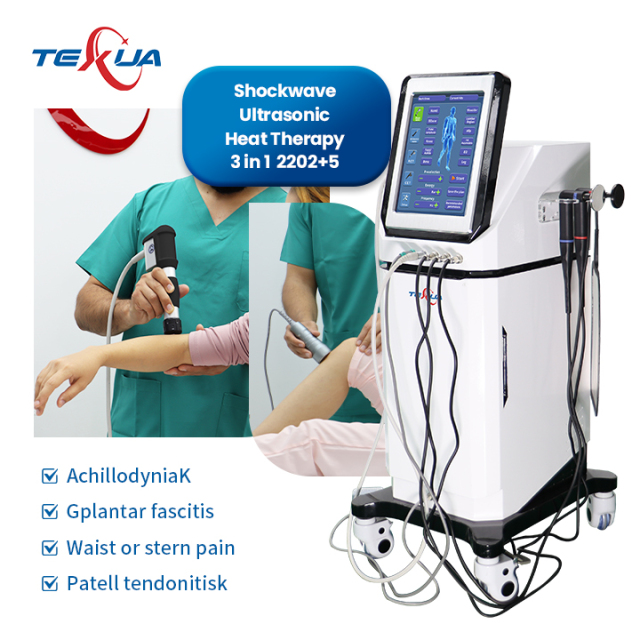 2202+5 （3 In 1 Shockwave+Ultrasound+Tecar）
