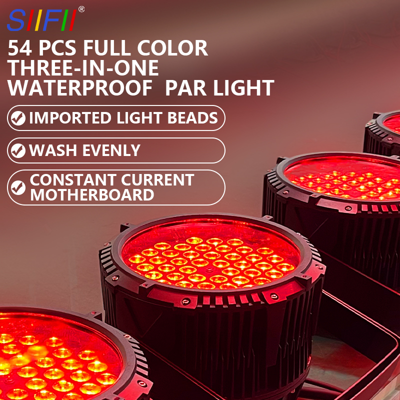 54X3w RGBW Outdoor Waterproof LED PAR Light - Professional Stage Lighting