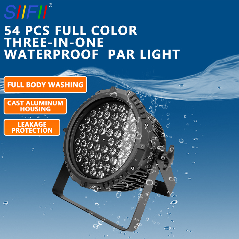 54X3w RGBW Outdoor Waterproof LED PAR Light - Professional Stage Lighting