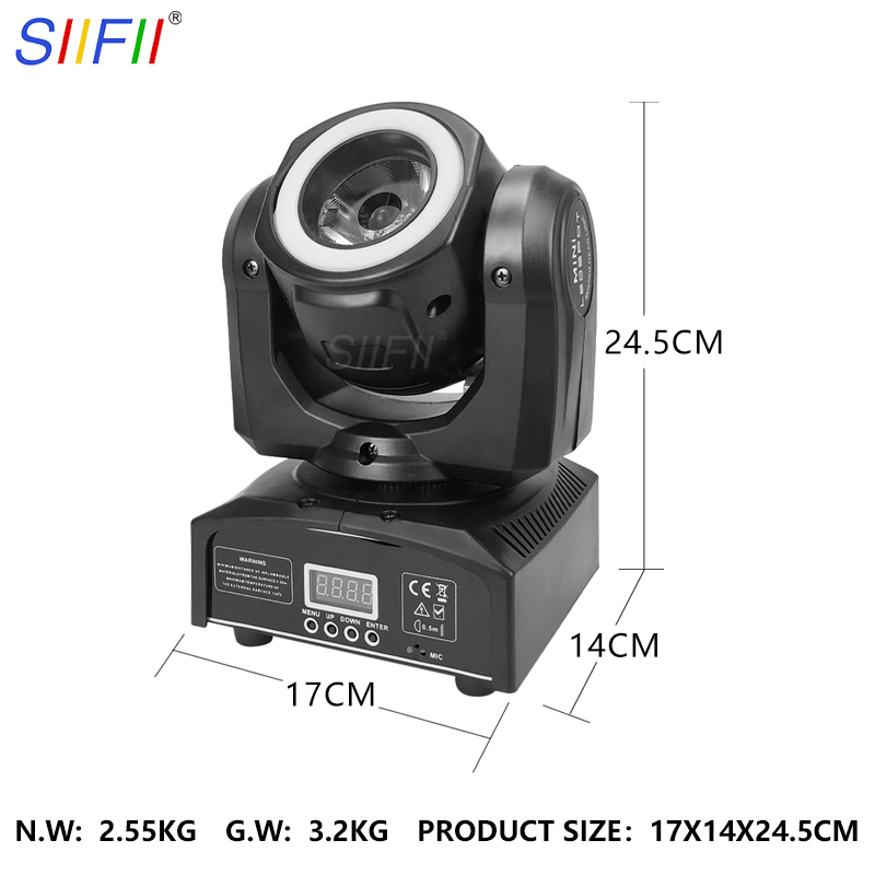 60W DJ Beam Lighting RGBW LED Moving Head Stage Light