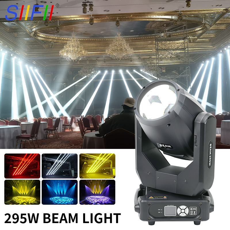 295W Moving Beam Light Professional Moving Head Light for Church Stage Club DJ Event Show