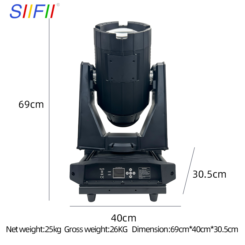 Outdoor Waterproof 480W Sky Beam Sharpy Moving Head Light Stage Lighting for Landscape Use