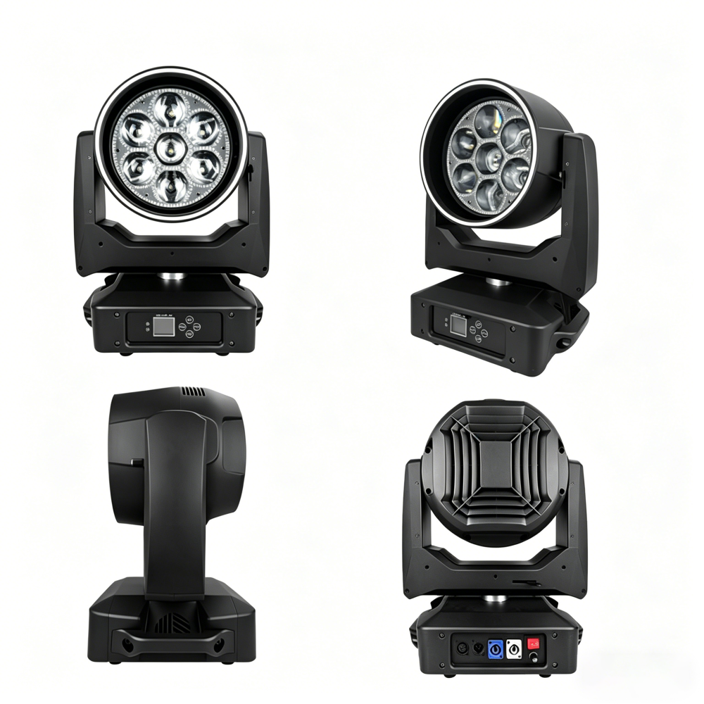 RGBW 7x60W LED Bee Eye Moving Head Light - New Professional Stage Lighting