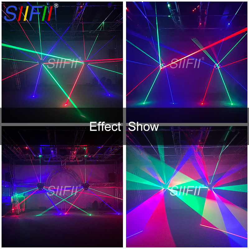 9 Eyes Spider Laser Light - Professional DJ Laser Light for Nightclub & Wedding