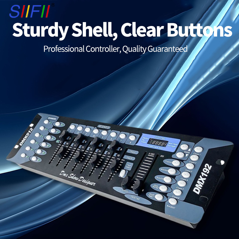 192-Channel DMX 512 lighting