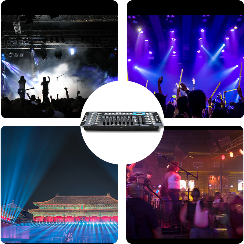 192-Channel DMX 512 lighting