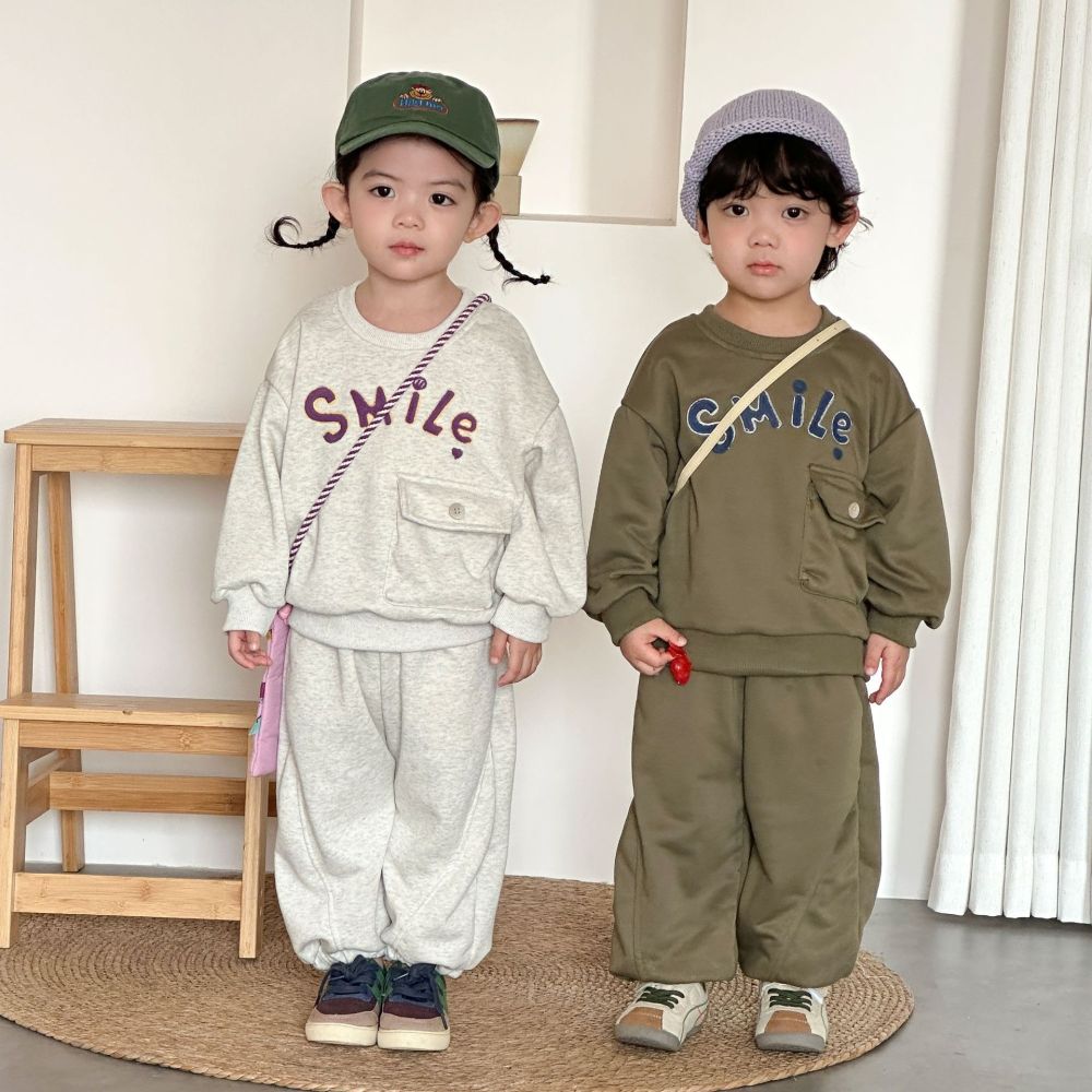 儿童春秋款套装运动宝宝2026新款女童装春季宽松休闲男童卫衣卫裤