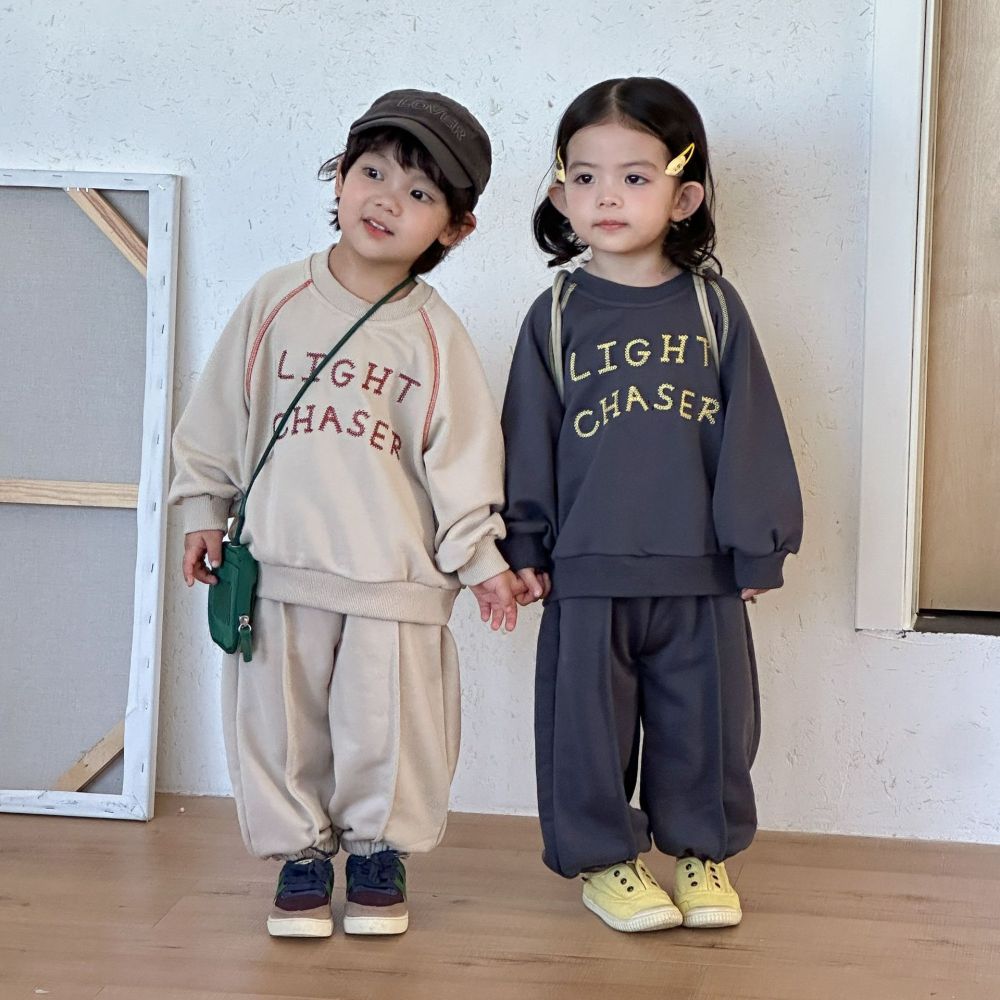 儿童春装套装女童运动宽松2026新款春秋季宝宝男童休闲卫衣两件套