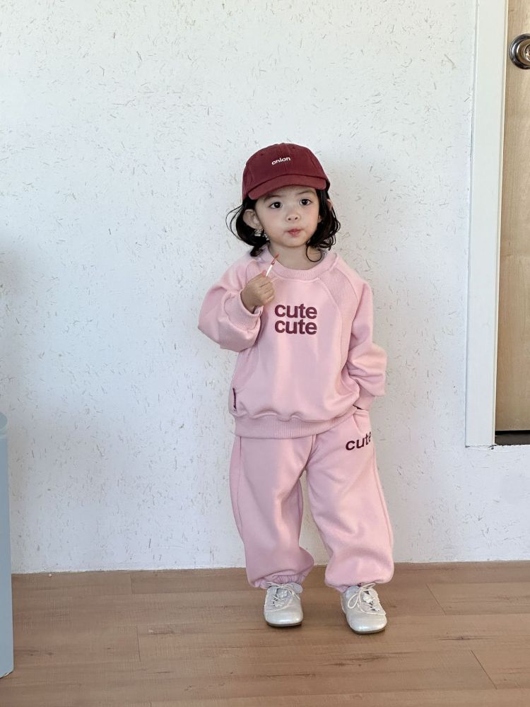 儿童春秋款套装男童运动女童宽松2026新款春季宝宝休闲卫衣两件套
