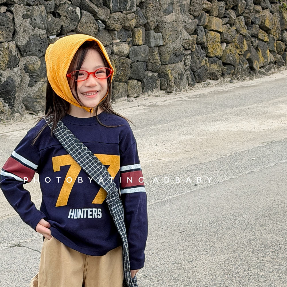 2026春季童装新款儿童韩版春秋装长袖T恤男女童卫衣打底衫7026