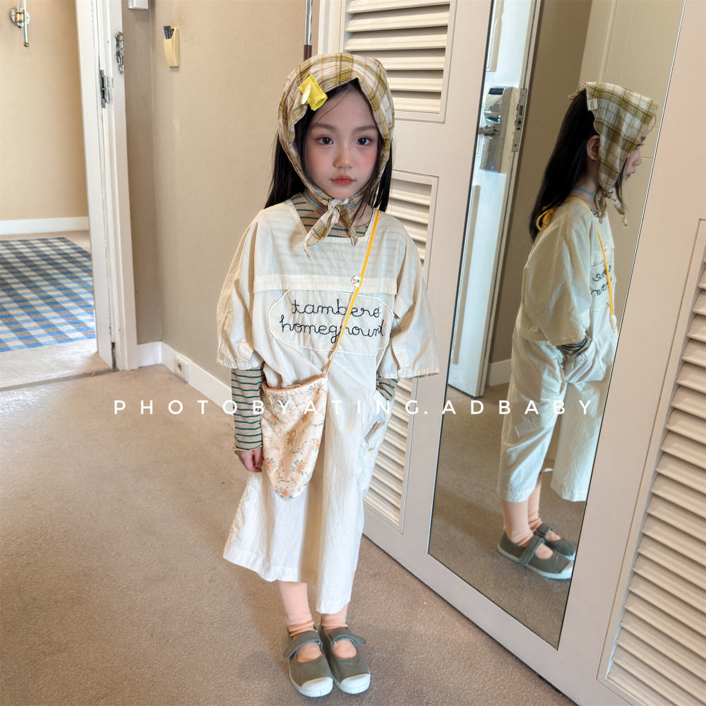 2026湖州织里童装春装新款女童韩版长袖连衣裙春秋季裙子7012