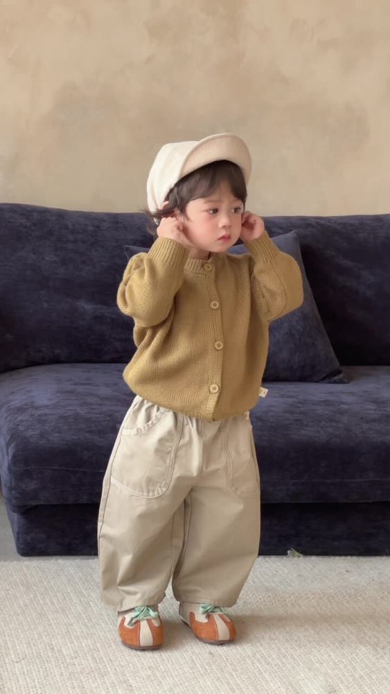儿童衣服韩版春装宝宝2026春装童装儿童套装男童针织外套休闲裤