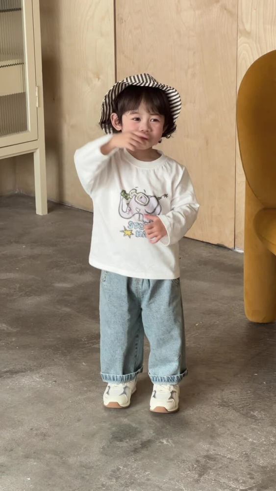 儿童衣服韩版春装宝宝春装2026童装儿童服装男童T恤牛仔裤套装