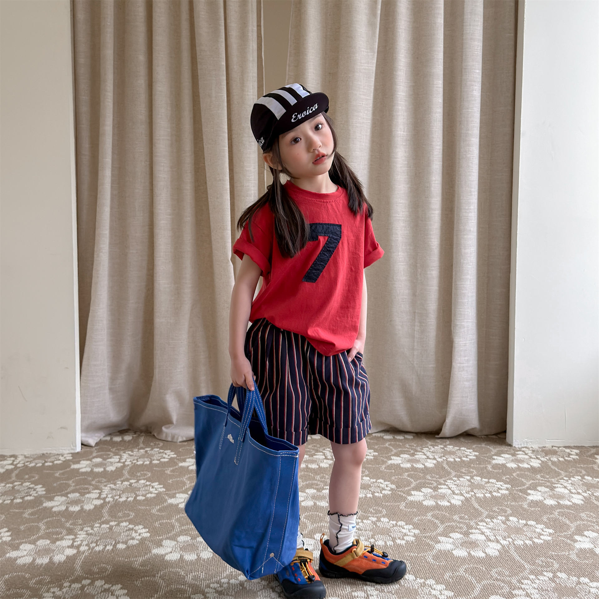 2026湖州织里童装夏季新款儿童韩版夏装女童短裤男童夏款裤子7219