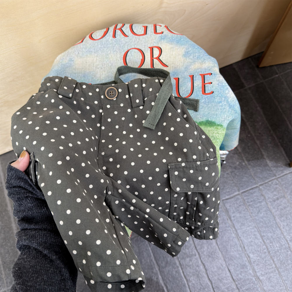 湖州织里童装夏季儿童韩版夏装女童短裤工装裤男童夏款裤子7231