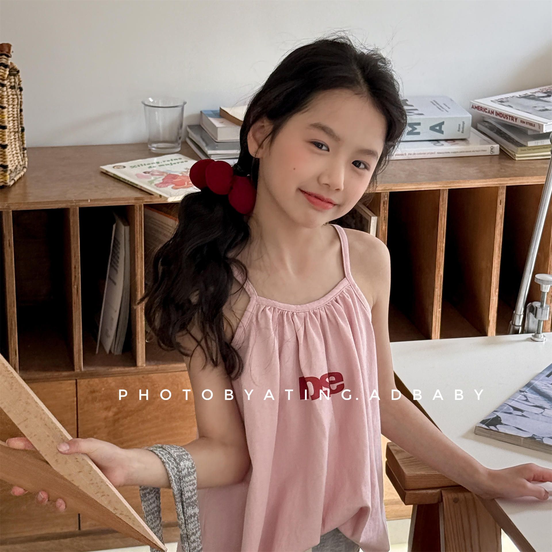 2026湖州织里童装夏季新款 女童韩版无袖吊带衫T恤打底衫 6261