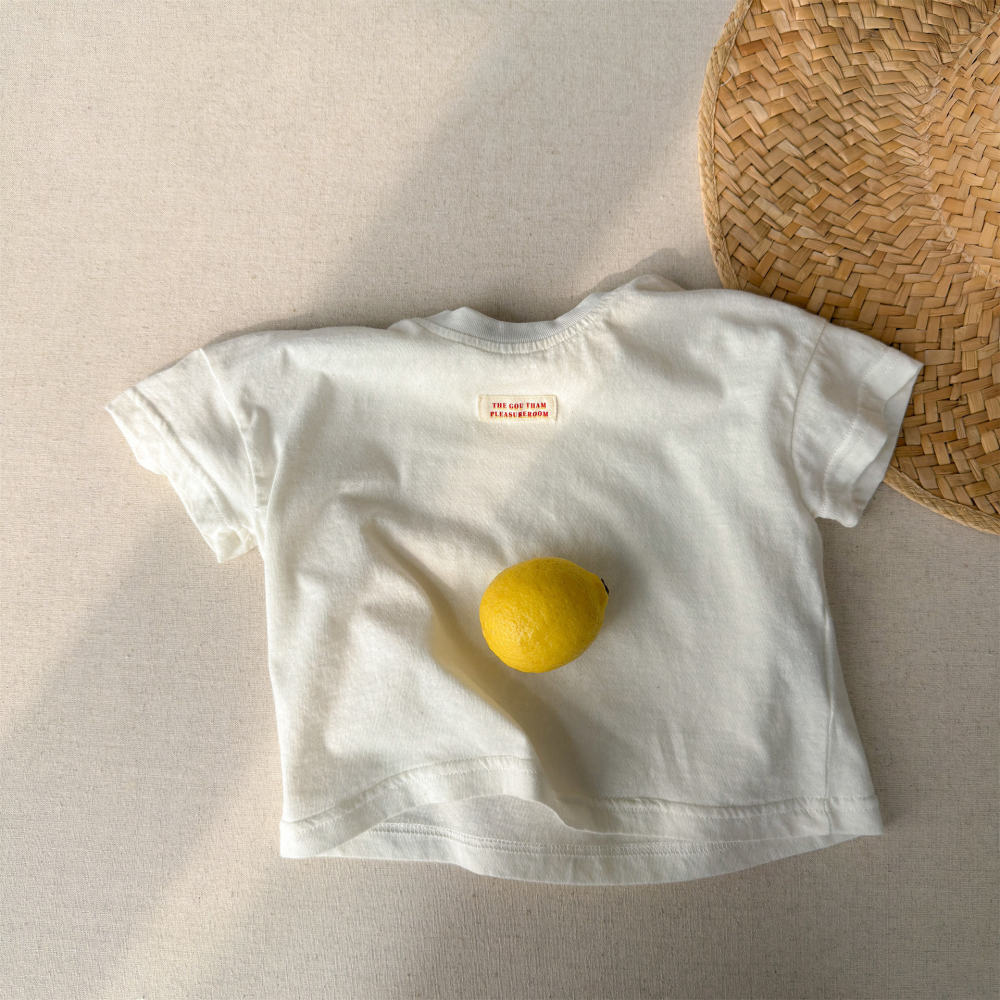湖州织里童装夏季儿童韩版女童短袖T恤夏装男童夏款打底衫7233