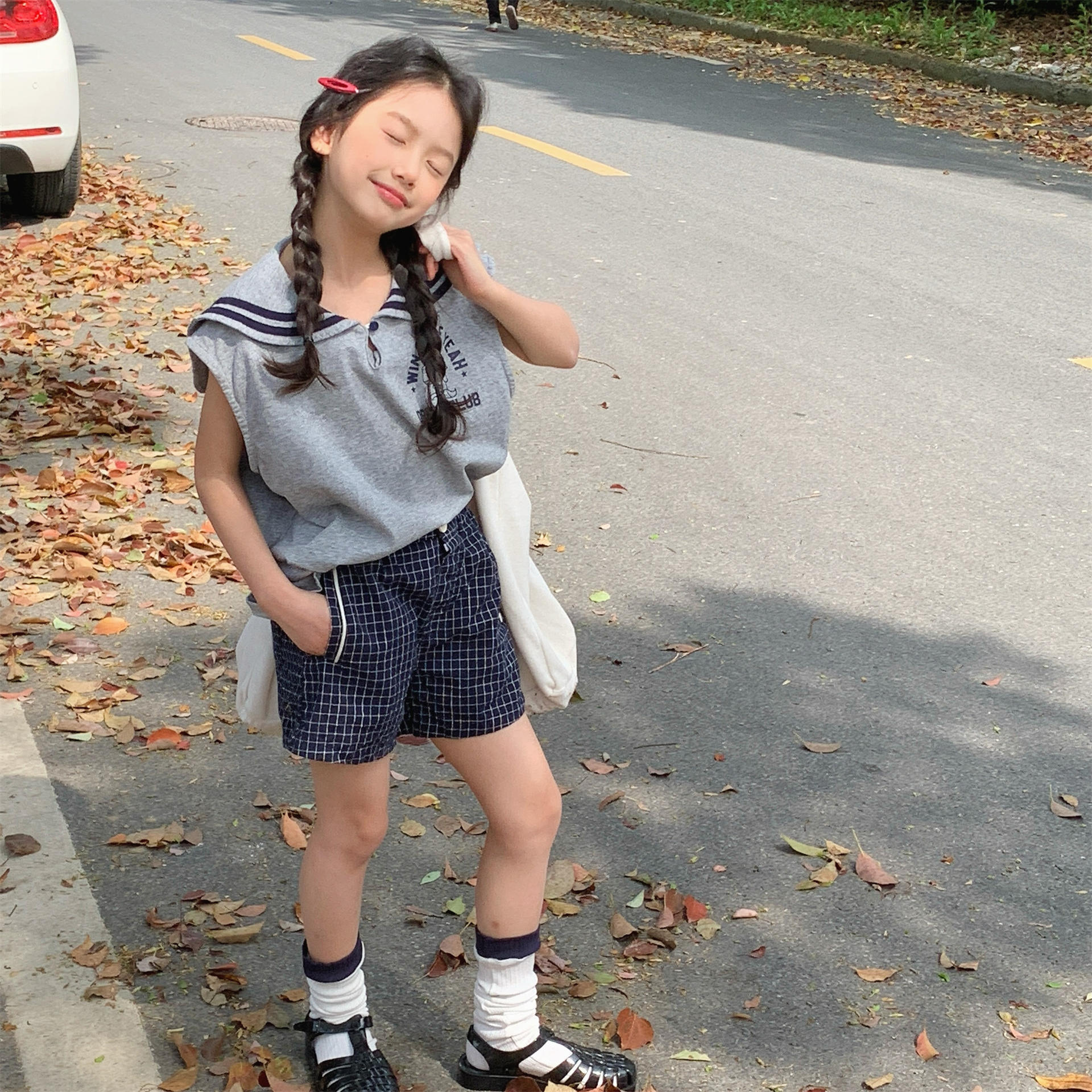 2026湖州织里童装夏季新款女童韩版儿童夏装裤短裤男女童裤子6271