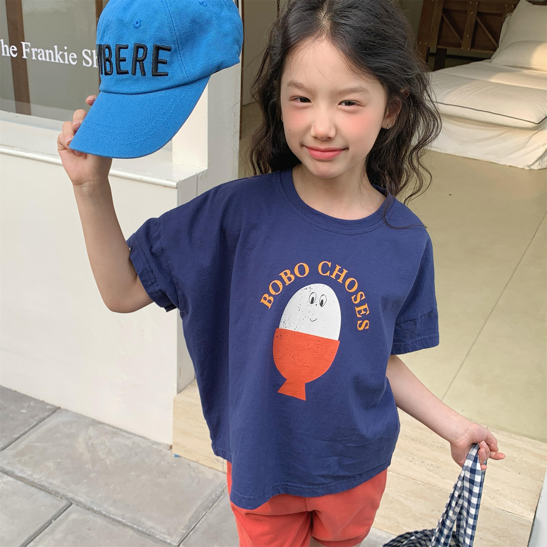 湖州织里童装夏季儿童韩版女童短袖T恤夏装男童夏款打底衫6283