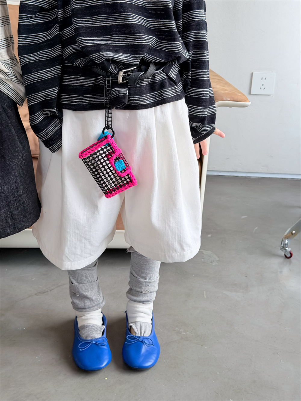2026春夏新款韩版儿童老钱风牛仔短裤男女童百搭宽松舒适五分裤潮