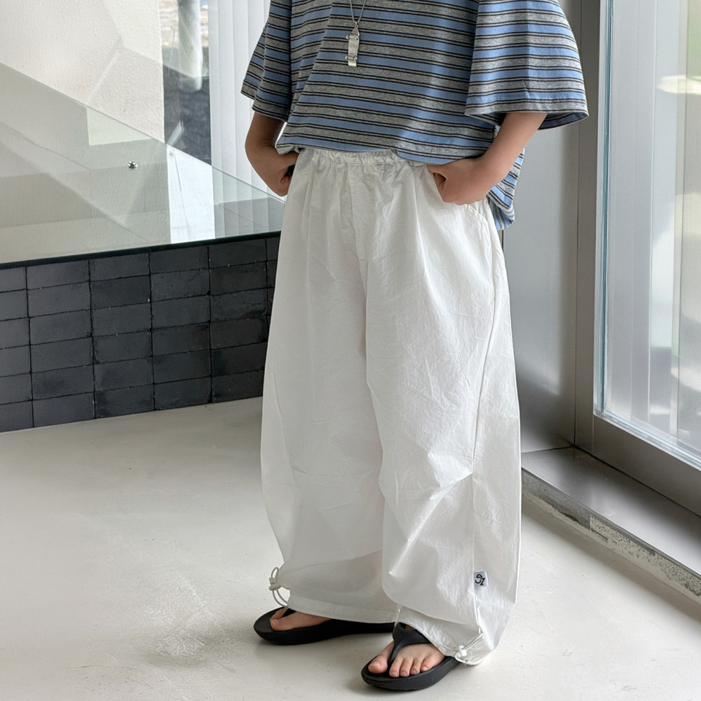 棉小铺男童防蚊裤夏季儿童裤子2026新款韩版童装白色全棉宽松清凉