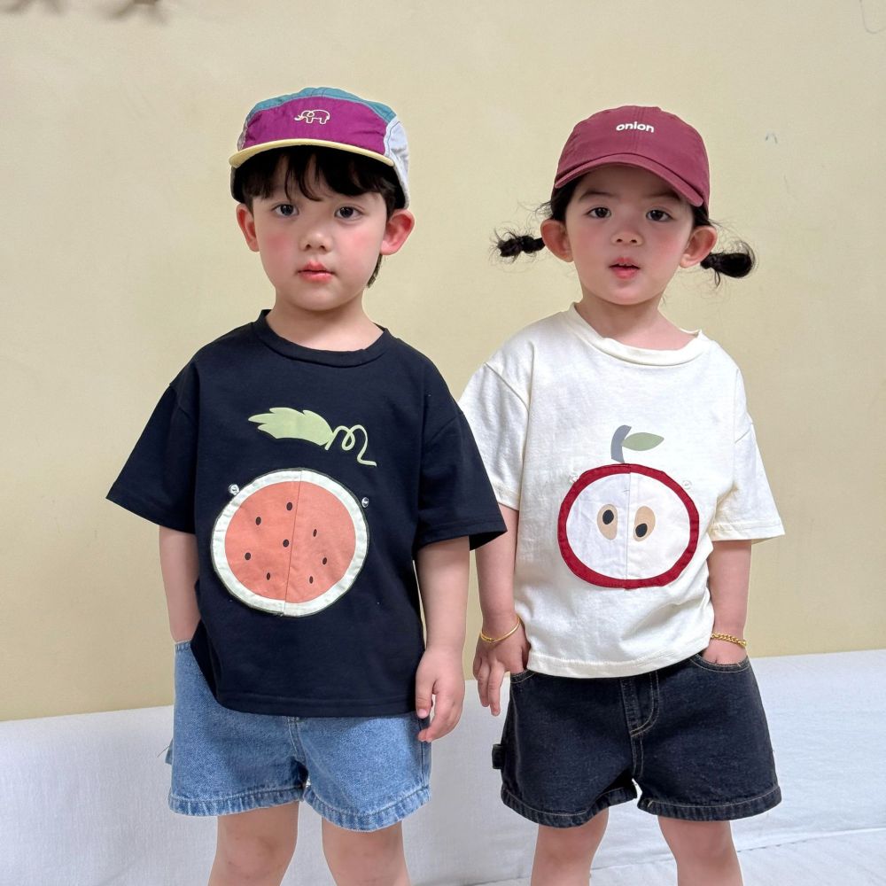 儿童短袖t恤男童夏季纯棉2026新款夏装宝宝立体卡通女童半袖上衣