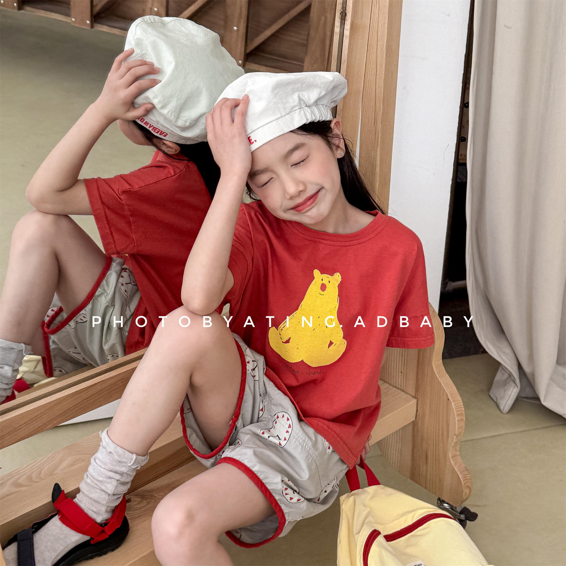 湖州织里童装夏季儿童韩版女童短袖T恤夏装男童夏款打底衫6283