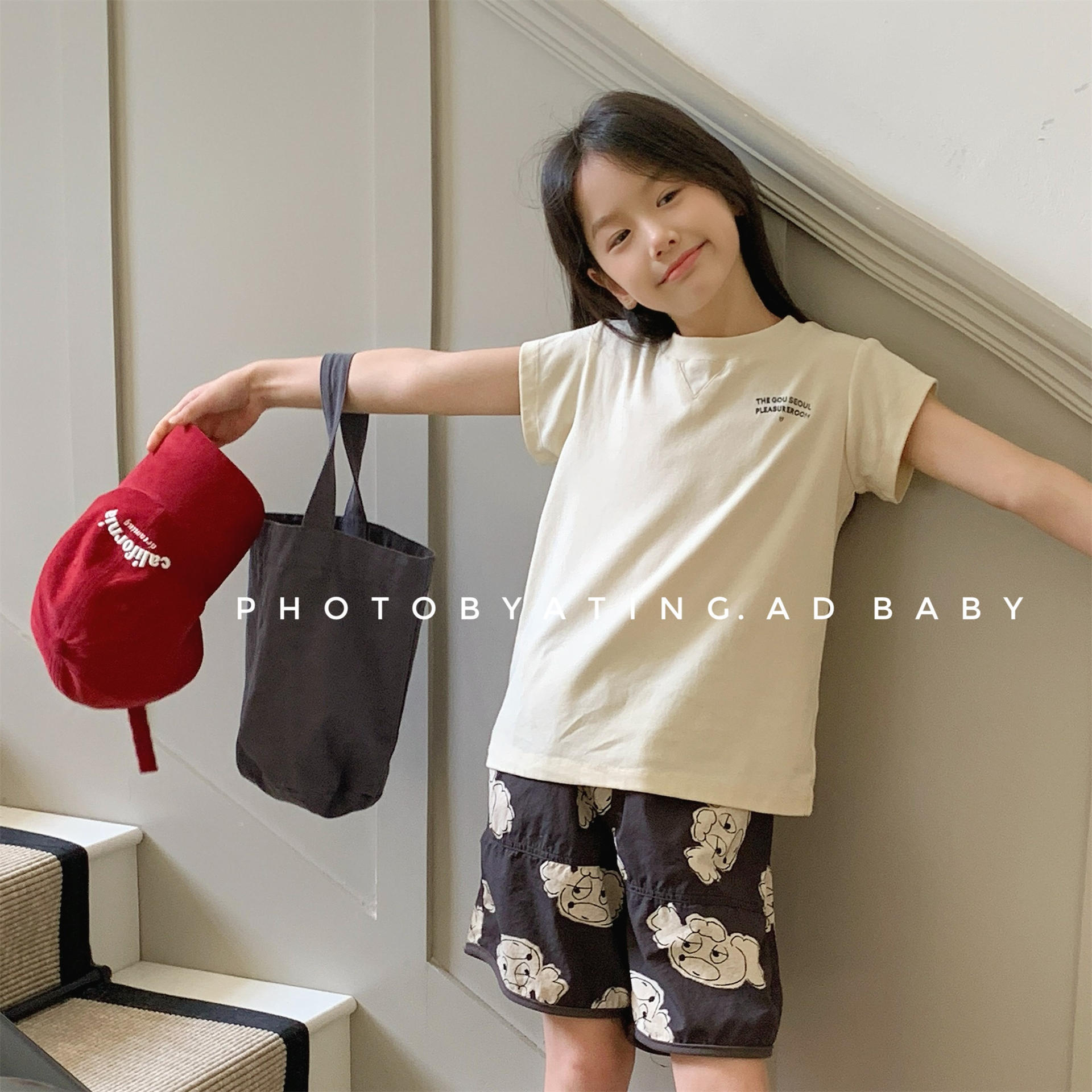 湖州织里童装夏季儿童韩版女童短袖T恤夏装男童夏款打底衫6286