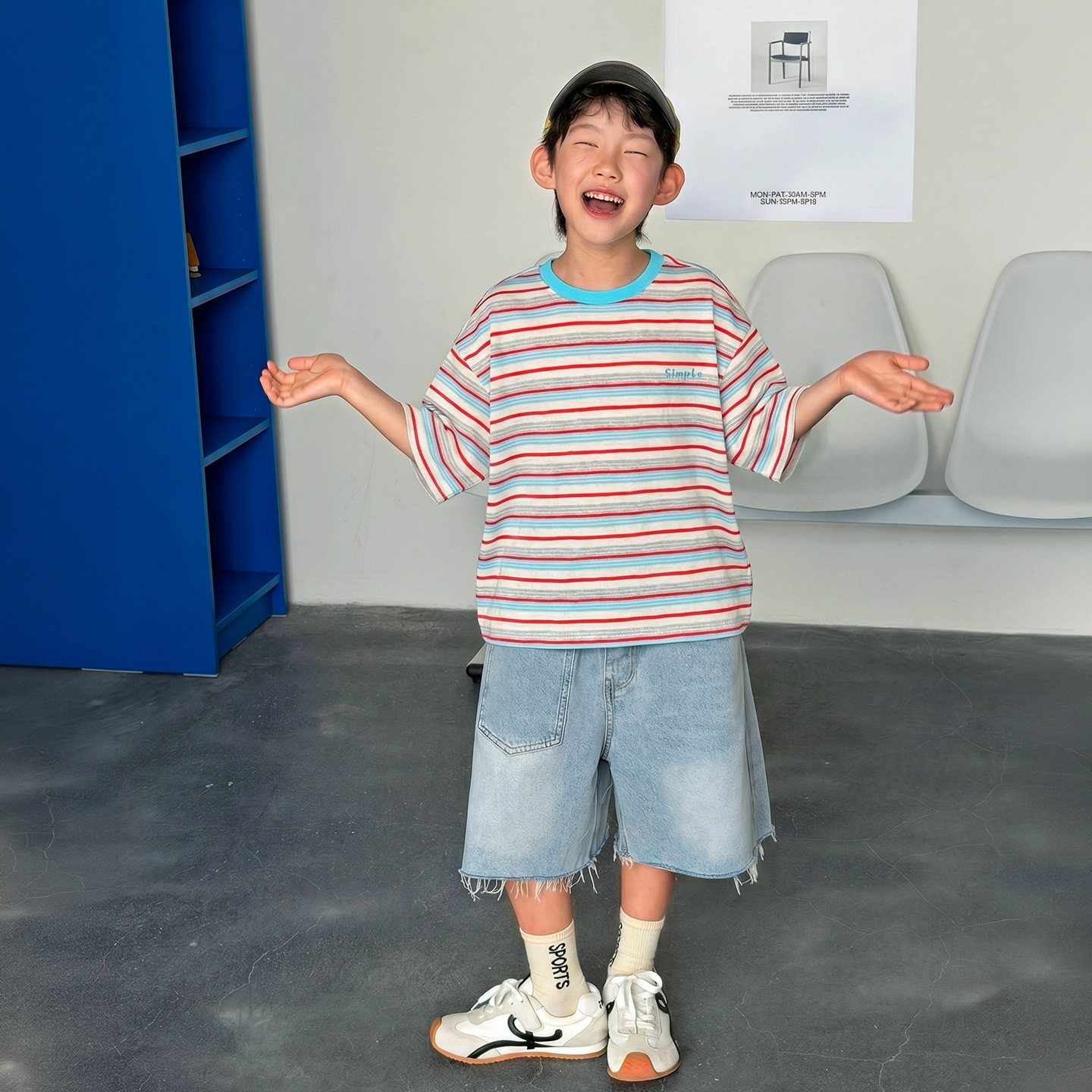 【5月6日新品包邮】男童夏季韩版童装2026新款