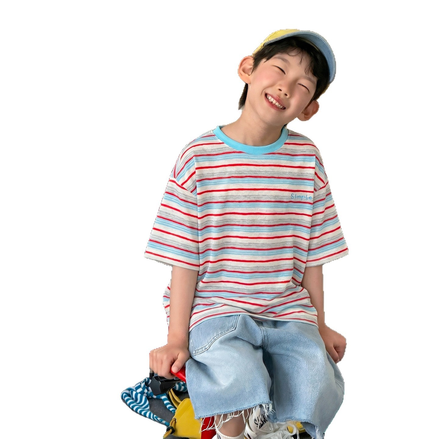 【5月6日新品包邮】男童夏季韩版童装2026新款