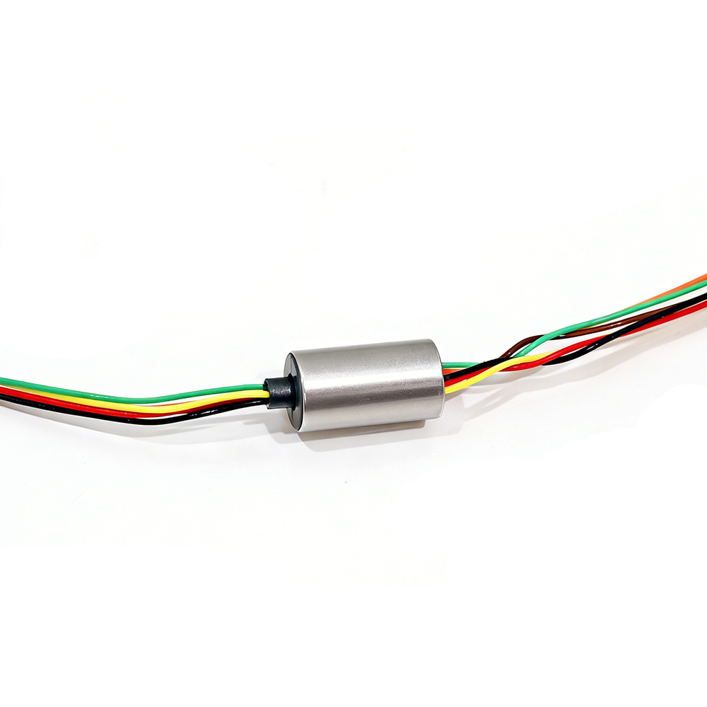 Miniature Electrical Slip Ring, OD6.5mm, 4/6/8/12 Wires