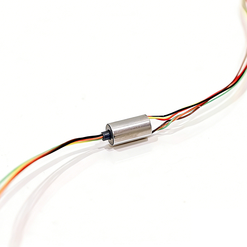 OD 6.5mm Miniature Electrical Slip Ring | 1A, 4/6/8/12 Wires