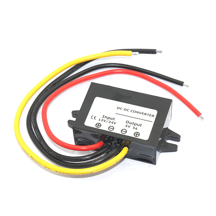 12V/24V to 5V DC-DC Buck Converters, 3A~10A, 15W~50W