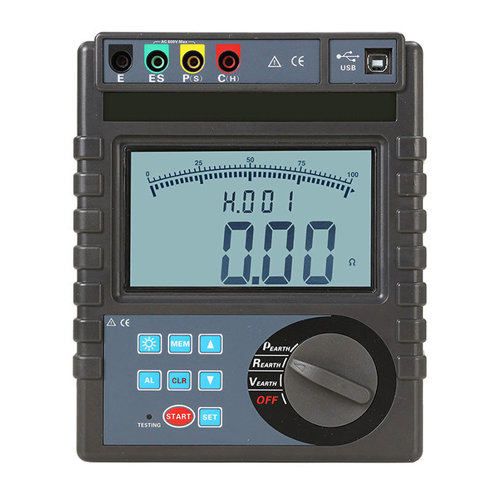 Soil Resistivity Tester with Alarm Function