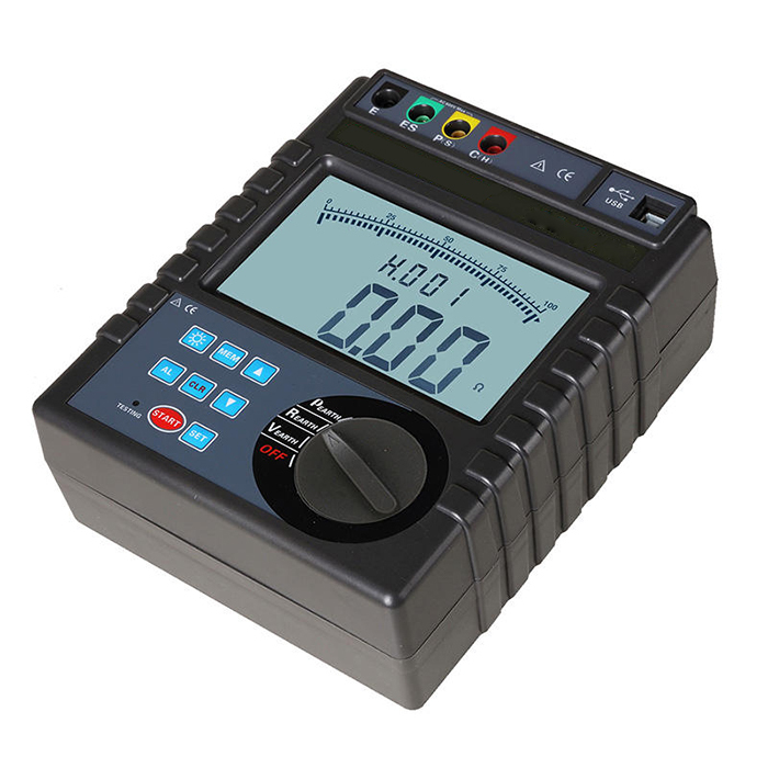 Soil Resistivity Tester with Alarm Function