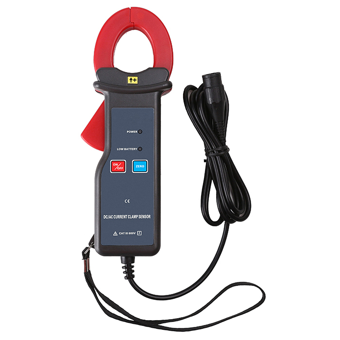 Clamp Current Sensor | Non Contact AC/DC Clamp Current Sensor | 0-1000A, 1mV/A Output